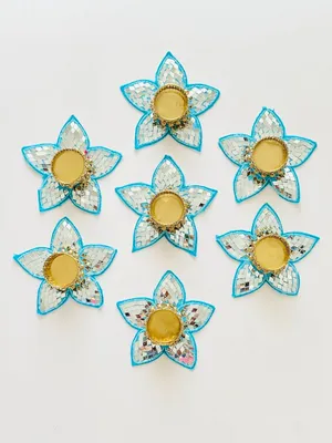 Tara Festive T Light - Royal Blue