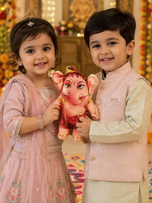 Lord Ganesha Plush Doll