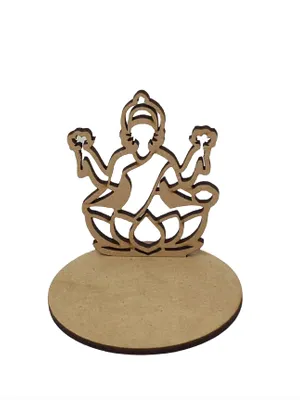 Make your own wooden Festive Goddess Lakshmi Tea Light
