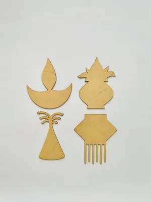 Make your own wooden Festive Diwali decorations