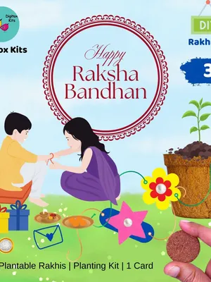 DIY Plantable Rakhi Kit