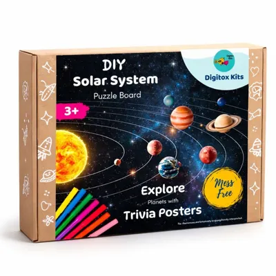 Digitox Kits Solar System Puzzle