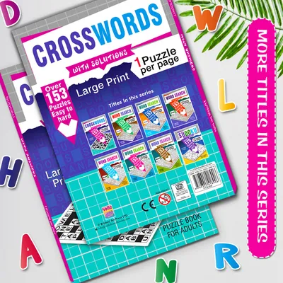 153 Crosswords  Activity Book for Kids (Ages 5-8)