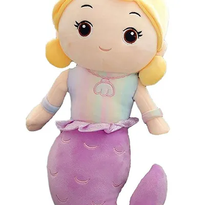 Charming Mermaid Plush Soft Toy for Girls – 30 cm Stuffed Doll, Perfect for Birthdays, Holidays, Room Décor, and Imaginative Play, A Cozy and Lovable Gift Idea for Kids