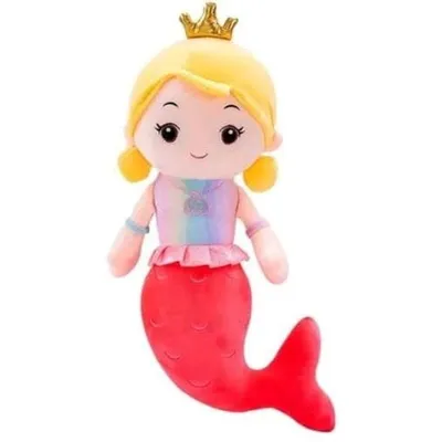 Charming Mermaid Plush Soft Toy for Girls – 30 cm Stuffed Doll, Perfect for Birthdays, Holidays, Room Décor, and Imaginative Play, A Cozy and Lovable Gift Idea for Kids