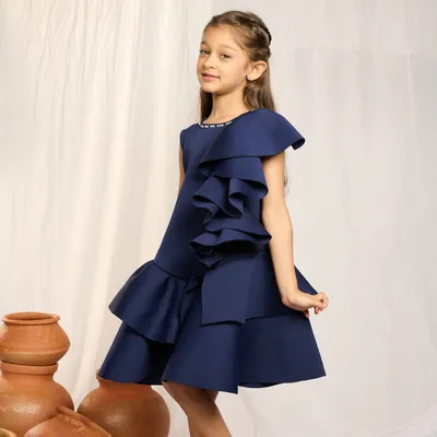 RUFFLED STYLISH FROCK
