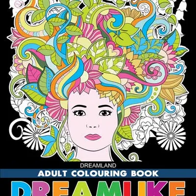 Dreamlike- Colouring Book for Adults