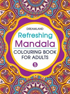 Refreshing Mandala - Colouring Book for Adults Book 5