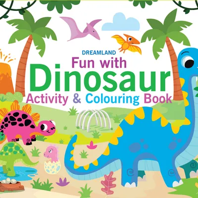 Fun with Dinosaur Activity & Colouring
