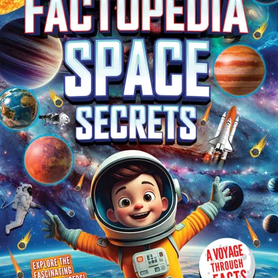 Factopedia Space Secrets: Fun and Mind-Blowing Facts About Space for Kids Ages 6–10
