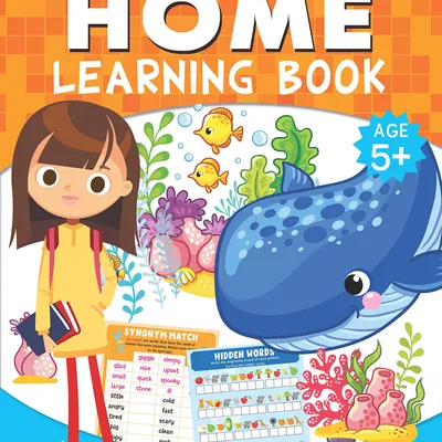 Home Learning Book With Joyful Activities - 5+