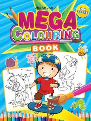 Mega Colouring Book