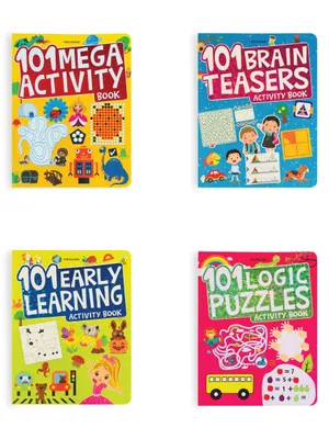 101 Activity Books - (A set of 4 Books)