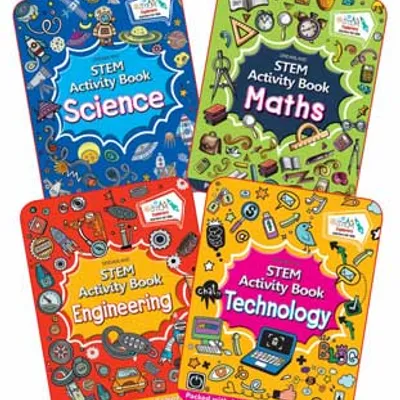 STEM Activity Books Pack (A set of 4 Books)