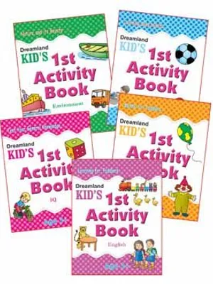 Kid's 1st Activity Age 3+ - Pack (5 Titles)