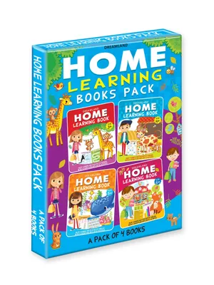 Home Learning Books Pack- A Pack of 4 Books