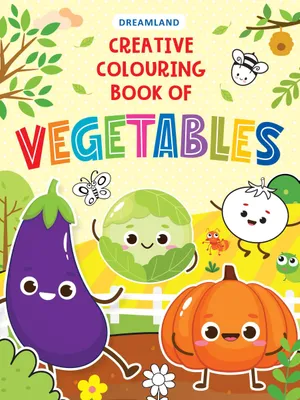 Creative Colouring Book - Vegetables