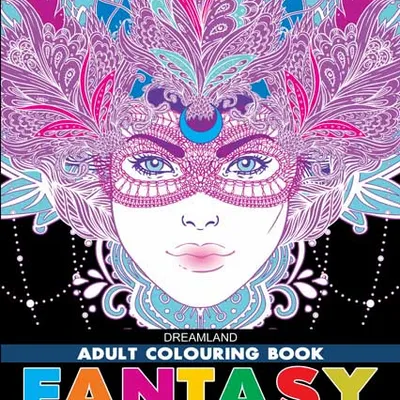 Fantasy- Colouring Book for Adults