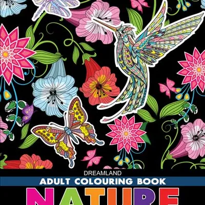 Nature- Colouring Book for Adults