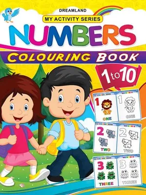 My Activity- Numbers Colouring Book