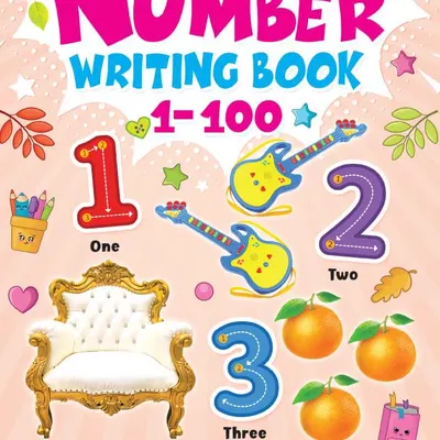 Number Writing Book 1-100
