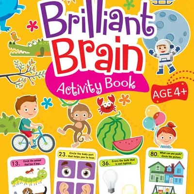 Brilliant Brain Activity Book 4+