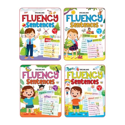 Fluency Sentences Books Pack- 4 Books