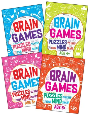 Brain Games Series (A set of 4 Books)