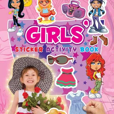 Sticker Activity Book - Girls