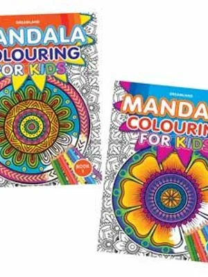 Mandala Colouring For Kids Pack (2 Titles)