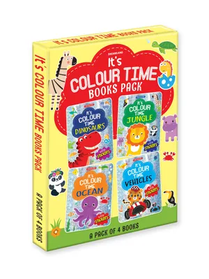 It's Colour Time Books Pack- A Pack of 4 Books