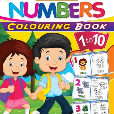 My Activity- Numbers Colouring Book