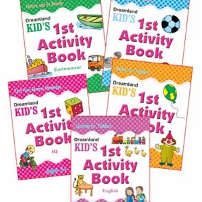 Kid's 1st Activity Age 3+ - Pack (5 Titles)