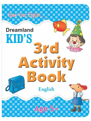 Kid's 3rd Activity Book - English
