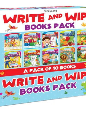 Write and Wipe Books- Pack (10 Titles)