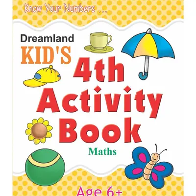 Kid's 4th Activity Book - Maths