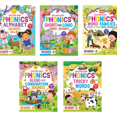 Phonics Reader 5 Books Pack