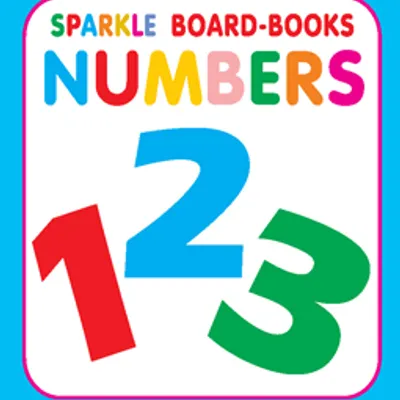 Sparkle Board Book - Numbers