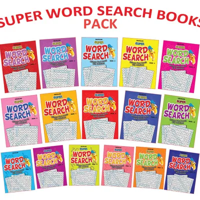 Super Word Search Part - Pack (16 Titles)