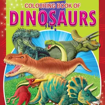 Creative Colouring Book - Dinosaurs