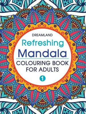 Refreshing Mandala- Colouring Book for Adults Book 1