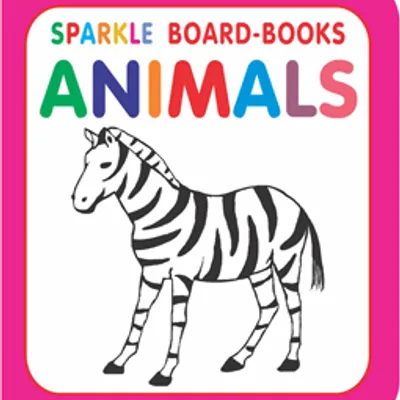 Sparkle Board Book - Animals