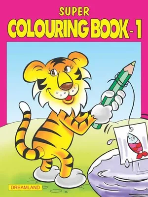 Super Colouring Book Part - 1