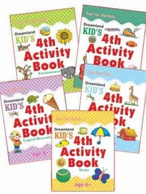 Kid's 4th Activity Age 6+ - Pack (5 Titles)