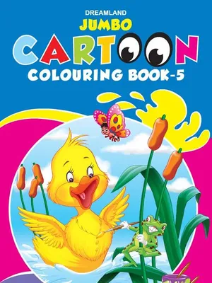 Jumbo Cartoon Colouring Book - 5