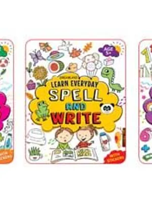 Learn Everyday 3 Books Pack for Children Age 5+