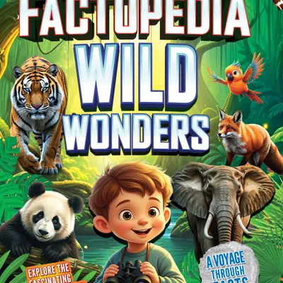 Factopedia Wild Wonders: A Fun Fact Book About Wildlife, Nature & Creatures for Kids Age 6+