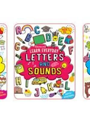 Learn Everyday 3 Books Pack for Children Age 3+