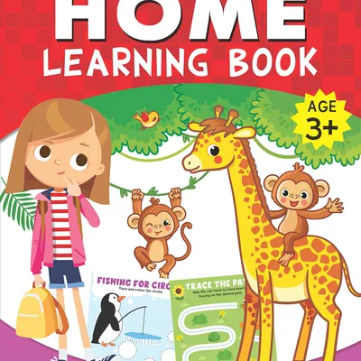 Home Learning Book With Joyful Activities - 3+