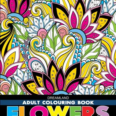 Flowers- Colouring Book for Adults